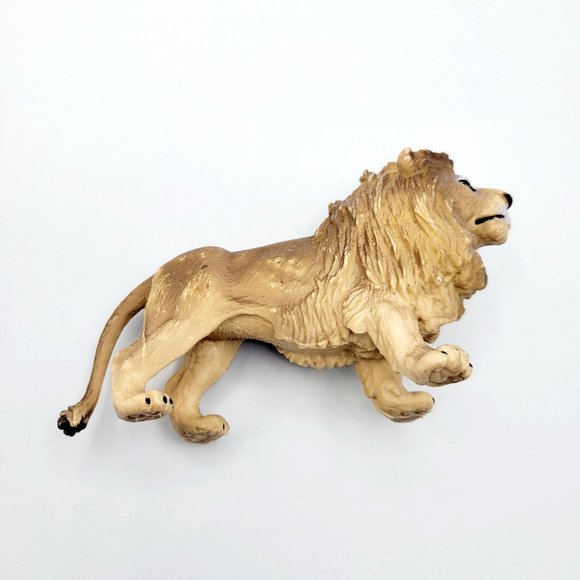 Vintage 1996 Schleich Male Lion Figure Toy Wild Animals Zoo Animals 4.5" - Picture 5 of 10